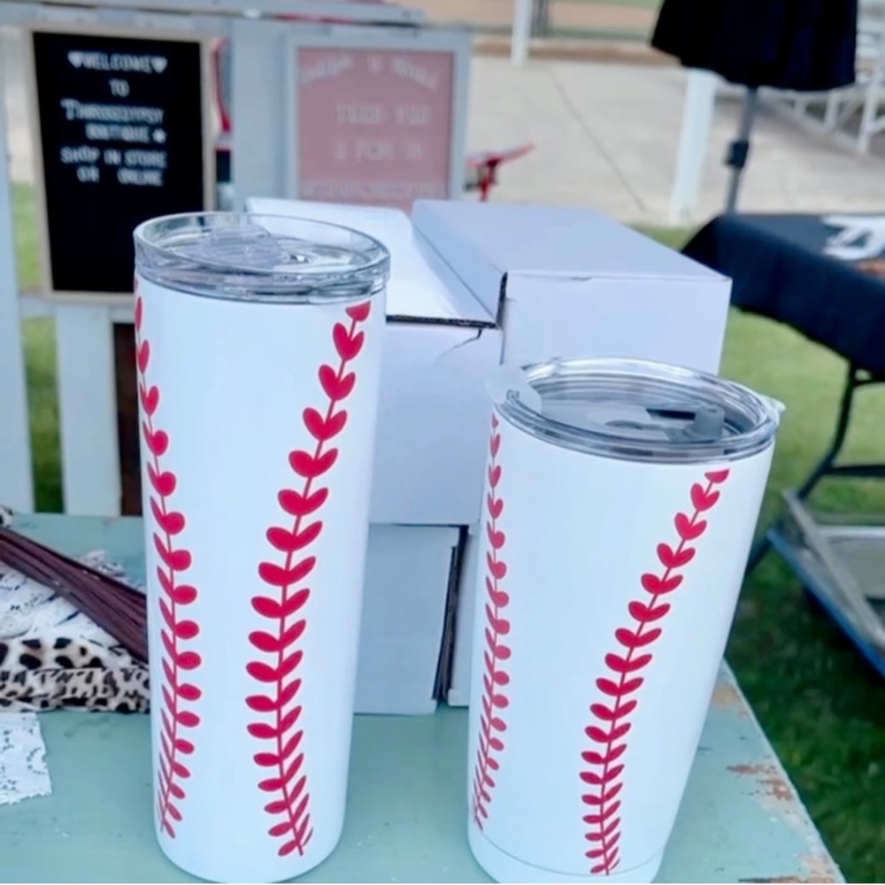 Baseball Tumbler - Picture 3 of 3